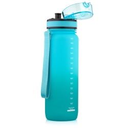 Bidon sportowy Meteor 800 ml zielony/błękitny